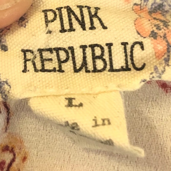Pink Republic Floral Kimono size Large - Picture 9 of 10